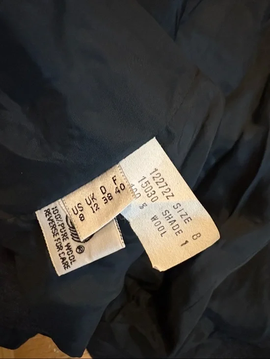 Albert Nipon Double-Breasted Embellished Collar Jacket - Picture 14 of 15